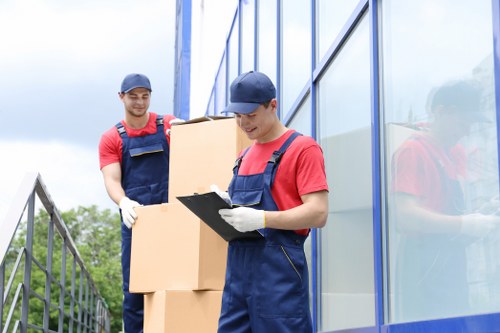 Local man with van service helping with a move in Belgravia