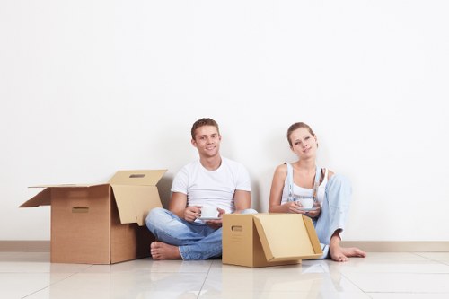 Customer booking and quotation process for a UK removal van service