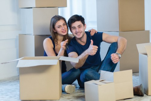 Careful loading and transport for Belgravia homes and flats