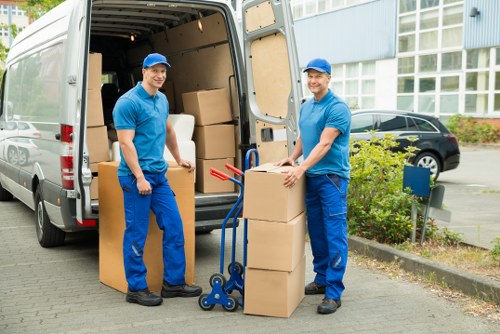 Secure removal van Belgravia service handling fragile items carefully