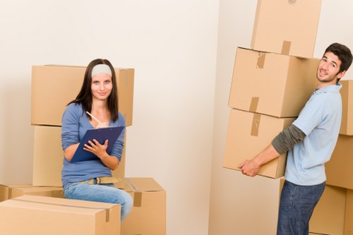 Belgravia removals vehicle positioned for a careful central London move