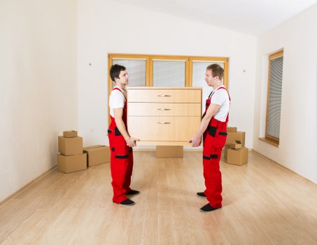 Careful wrapping of fragile belongings for a Belgravia home removal